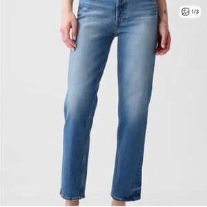 GAP Cheeky Straight High Rise Jeans NWOT 10 R
